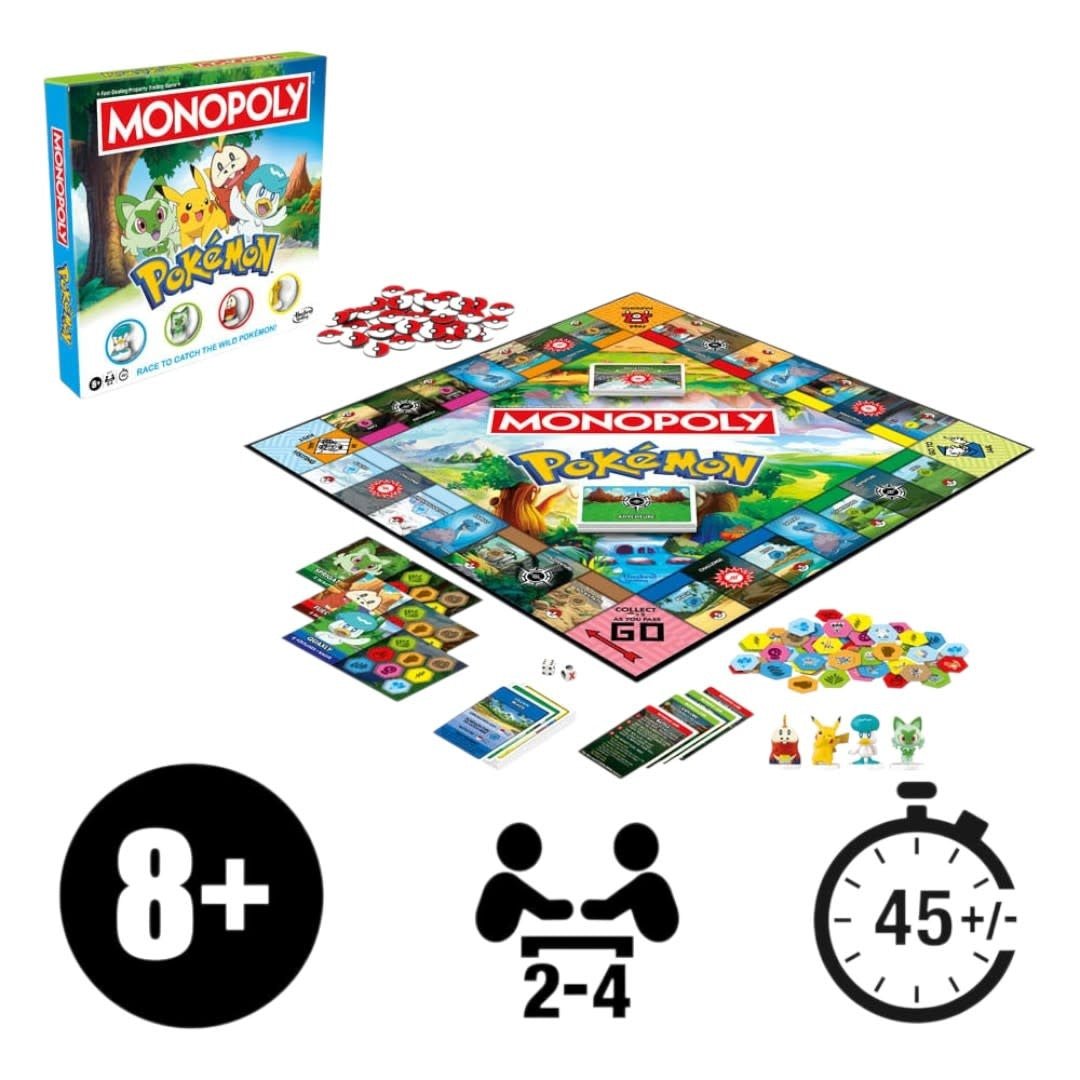 Pokémon Board Game Monopoly *English Version* - Fans Geek Store