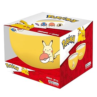POKEMON - Bowl - 600 ml - "Pikachu Electric Type - Fans Geek Storeproduct_typeABYstyle
