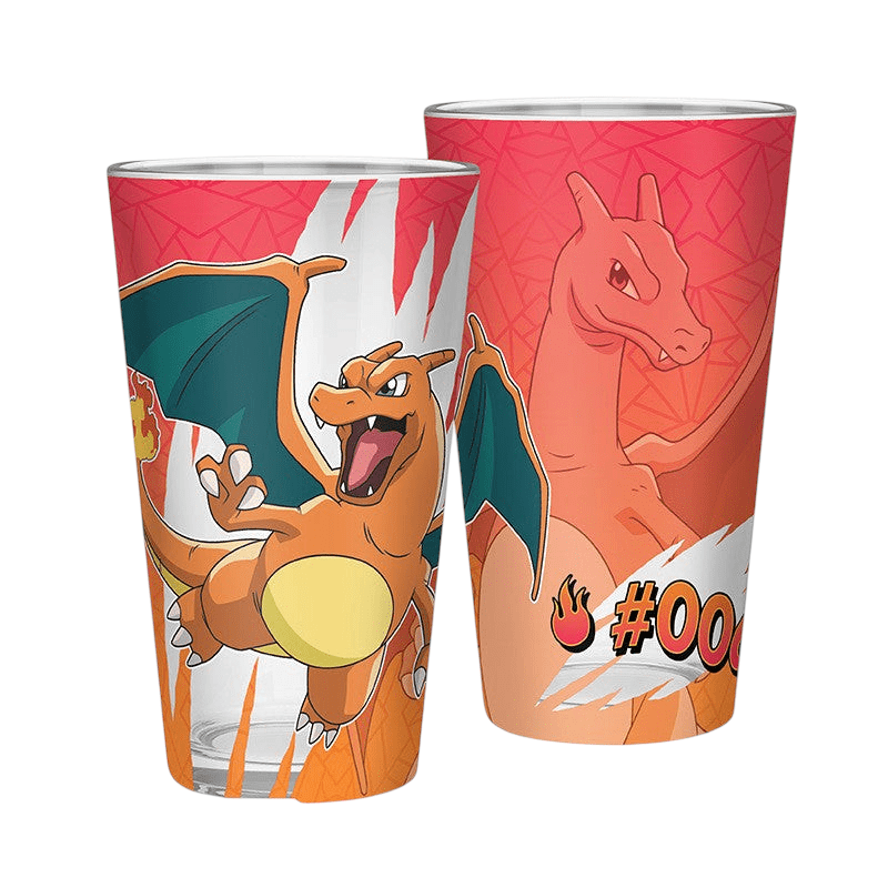 Pokémon Charizard groot drinkglas 400 ml - Fans Geek Storeproduct_type#ABYstyle