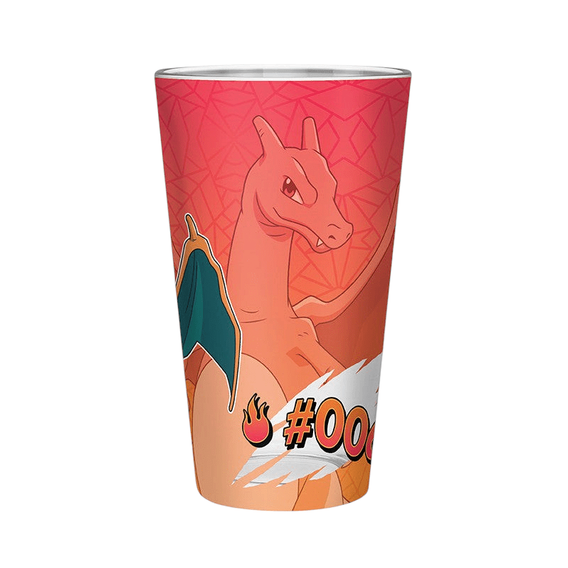 Pokémon Charizard groot drinkglas 400 ml - Fans Geek Storeproduct_type#ABYstyle