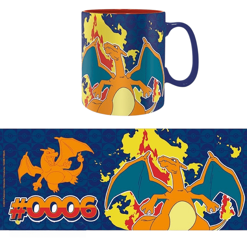 Pokémon Charizard mok met metallic afwerking 460 ml - Fans Geek Storeproduct_type#ABYstyle