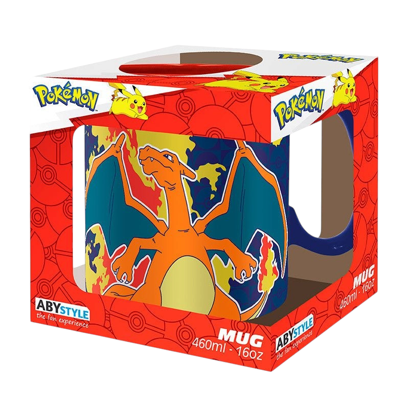 Pokémon Charizard mok met metallic afwerking 460 ml - Fans Geek Storeproduct_type#ABYstyle