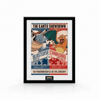 Pokémon Charizard vs Blastoise-ingelijste poster Red V Blue - Fans Geek Storeproduct_type#GB eye