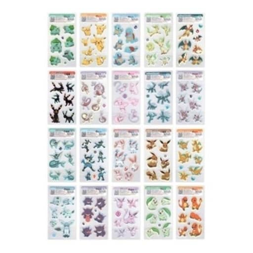 Pokemon Collection Pocket Stickers - Fans Geek Storeproduct_typeK - Wonderland