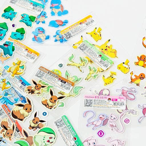 Pokemon Collection Pocket Stickers - Fans Geek Storeproduct_typeK - Wonderland