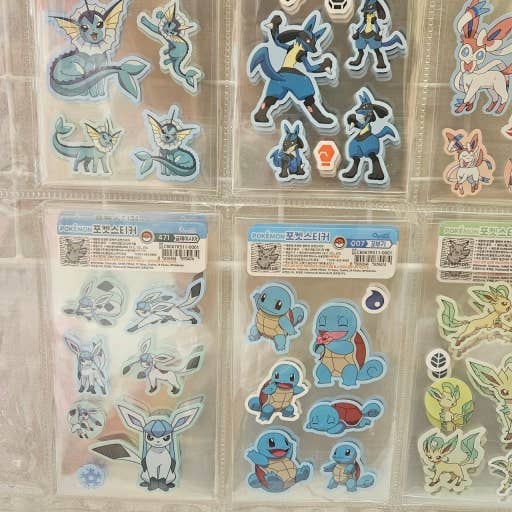 Pokemon Collection Pocket Stickers - Fans Geek Storeproduct_typeK - Wonderland