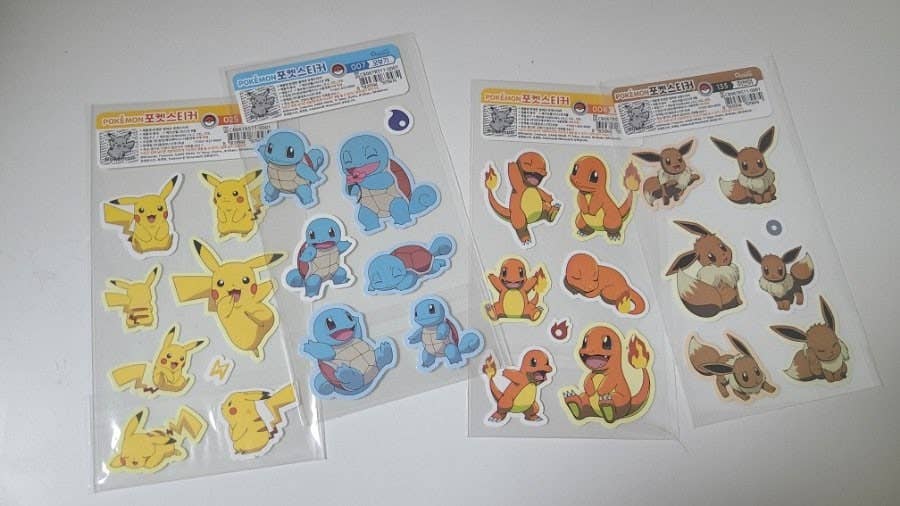 Pokemon Collection Pocket Stickers - Fans Geek Storeproduct_typeK - Wonderland