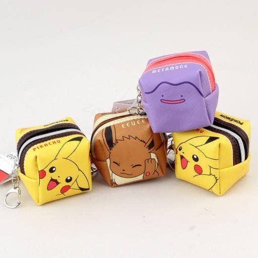 Pokémon Cube Pouch – Mini Ritszakje met Sleutelhanger - Fans Geek Storeproduct_typeK - Wonderland