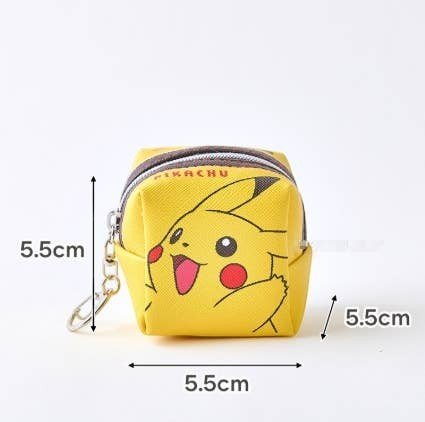 Pokémon Cube Pouch – Mini Ritszakje met Sleutelhanger - Fans Geek Storeproduct_typeK - Wonderland