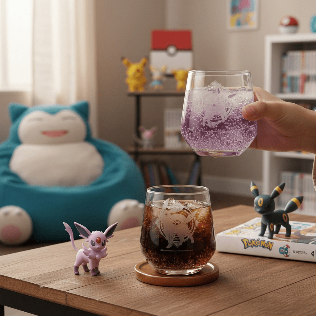 Pokémon Espeon en Umbreon glazenset, 2 × 300 ml - Fans Geek Storeproduct_type#ABYstyle