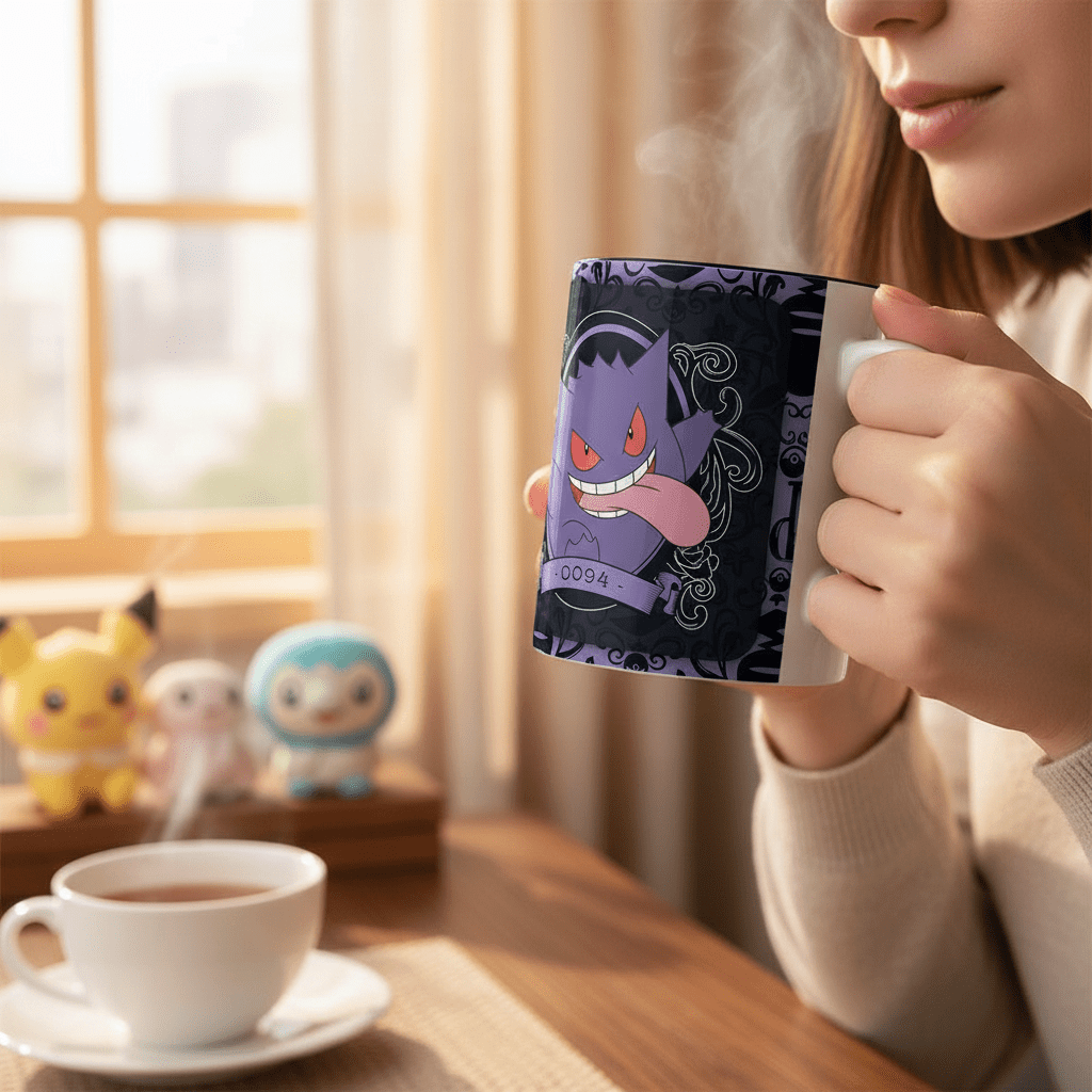Pokémon Gengar en Mimikyu keramieken mok 320 ml - Fans Geek Storeproduct_type#ABYstyle
