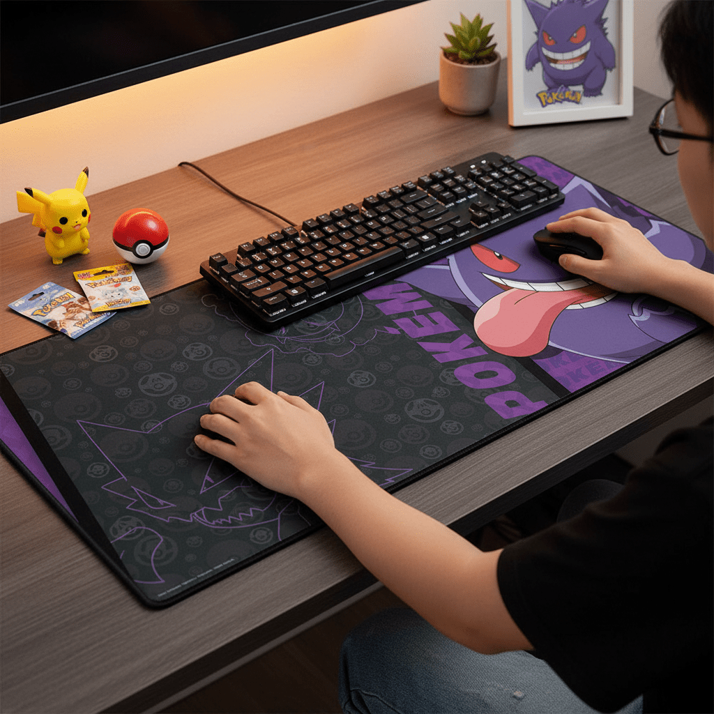 Pokémon Gengar XXL muismat 90 × 40 cm - Fans Geek Storeproduct_type#ABYstyle