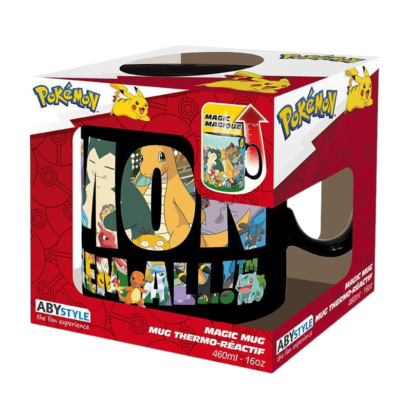 Pokémon Gotta Catch 'Em All warmtegevoelige mok 460 ml - Fans Geek Storeproduct_type#ABYstyle