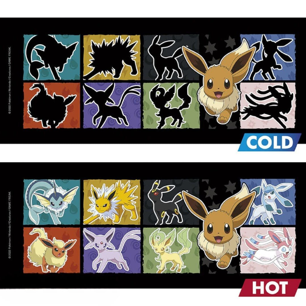 POKEMON - Mug Heat Change - 460 ml - Eevee - cardboard box - Fans Geek Store
