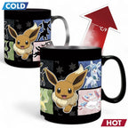 POKEMON - Mug Heat Change - 460 ml - Eevee - cardboard box - Fans Geek Store