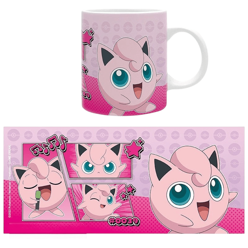 Pokémon Jigglypuff mok met stripontwerp 320 ml - Fans Geek Storeproduct_type#ABYstyle