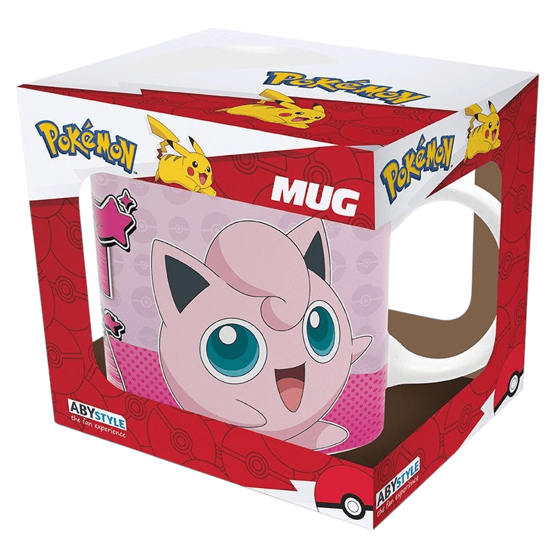 Pokémon Jigglypuff mok met stripontwerp 320 ml - Fans Geek Storeproduct_type#ABYstyle