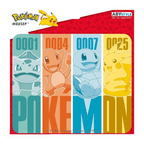 Pokémon Kanto-starters en Pikachu muismat 23,5 × 19,5 cm - Fans Geek Storeproduct_type#ABYstyle