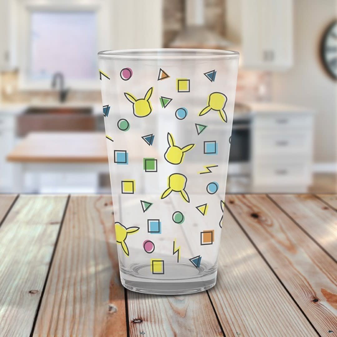 POKEMON - Large Glass - 400ml - Pikachu pattern - Fans Geek Store