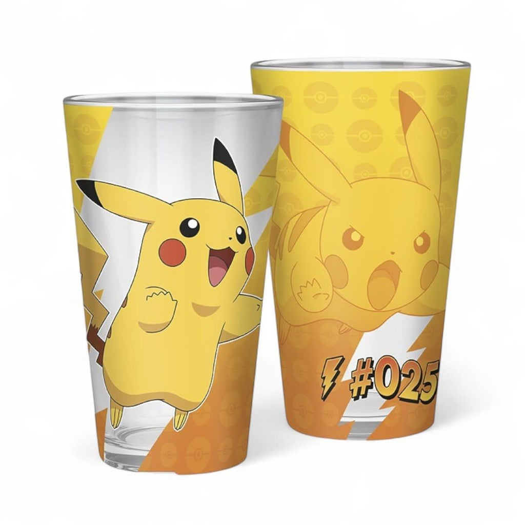 POKEMON - Large Glass Premium - 400ml - Pikachu foil - Fans Geek Store