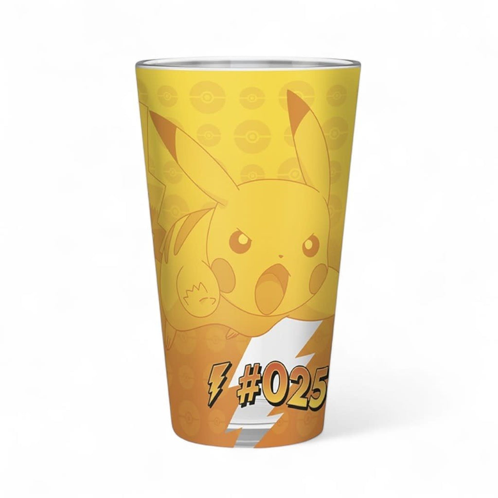 POKEMON - Large Glass Premium - 400ml - Pikachu foil - Fans Geek Store