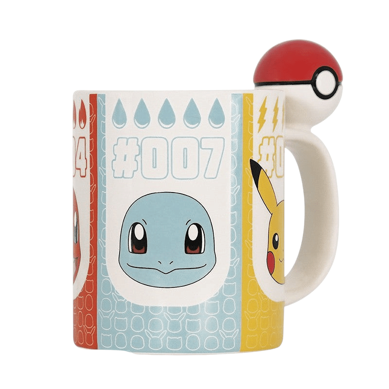 Pokémon mok met 3D-Pokéball-handvat 460 ml - Fans Geek Storeproduct_type#ABYstyle