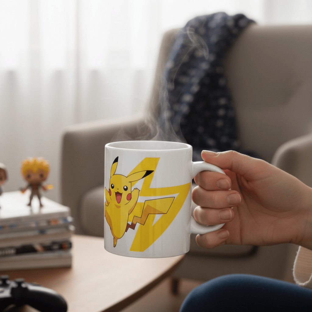 Pokémon-mok met logo en Pikachu - Fans Geek Storeproduct_type#ABYstyle