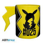 Pokémon 3D Mok Pikachu Lightning Bolt ABYstyle 460ml