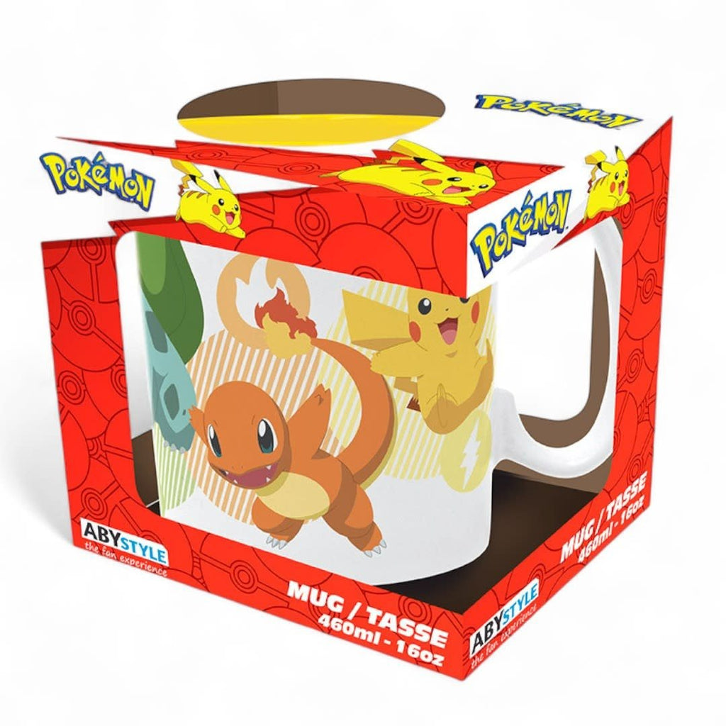 POKEMON - Mug - 460 ml - Pikachu and starters - subli - Fans Geek Store