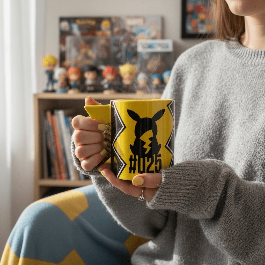 Pokémon Pikachu 3D-mok met bliksemschicht 460 ml - Fans Geek Storeproduct_type#ABYstyle