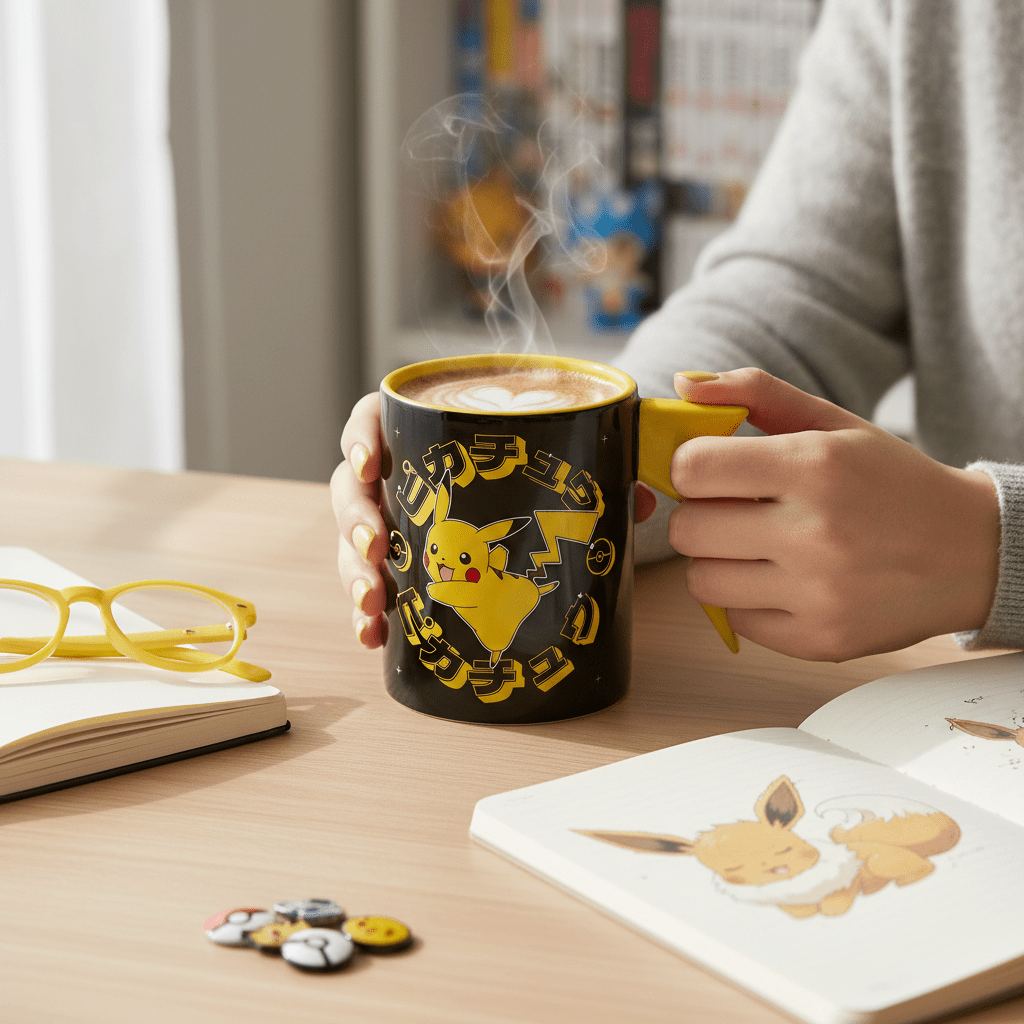 Pokémon Pikachu 3D-mok met bliksemschicht 460 ml - Fans Geek Storeproduct_type#ABYstyle