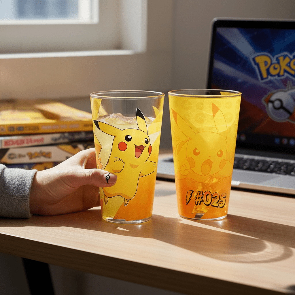 Pokémon Pikachu en Charizard XXL glazenset, 2 × 400 ml - Fans Geek Storeproduct_type#ABYstyle