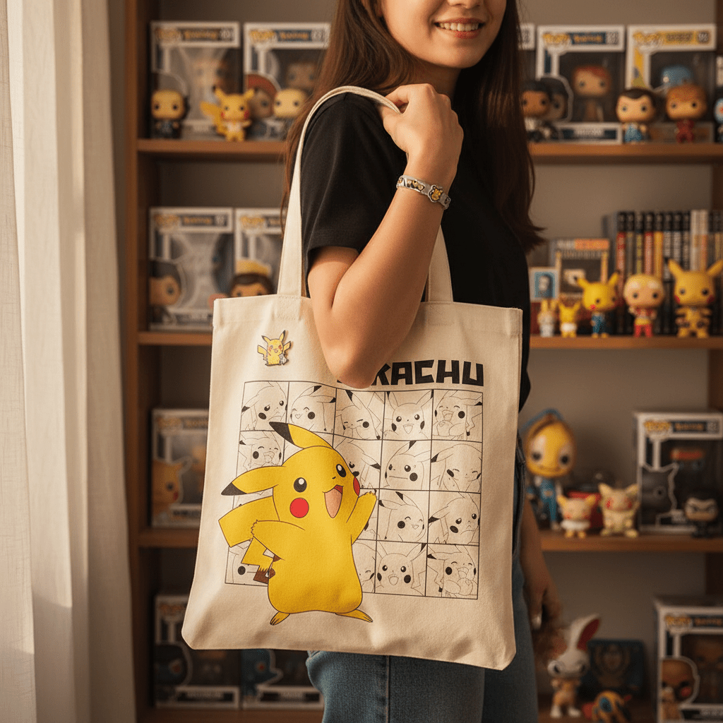 Pokémon Pikachu-katoenen draagtas - Fans Geek Storeproduct_type#ABYstyle