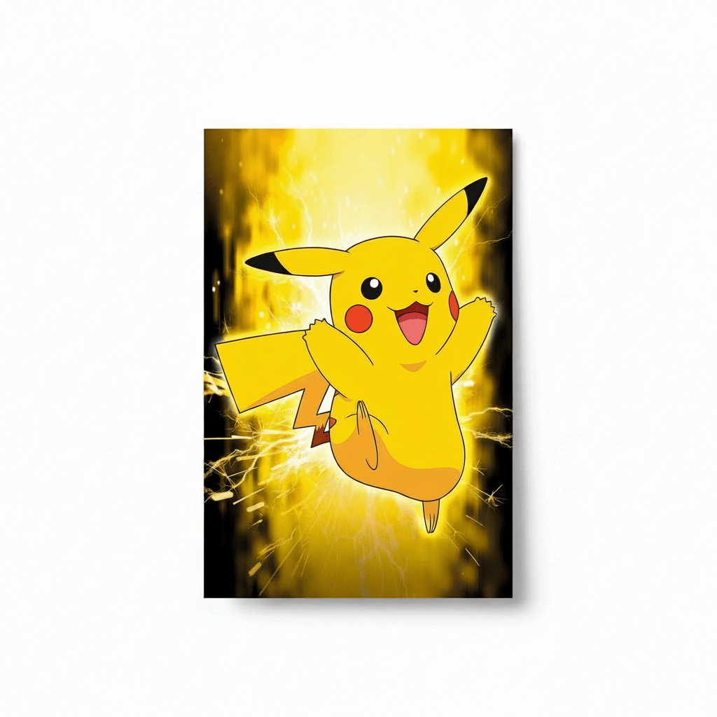 Pokémon Pikachu-maxiposter in neonstijl - Fans Geek Storeproduct_type#GB eye