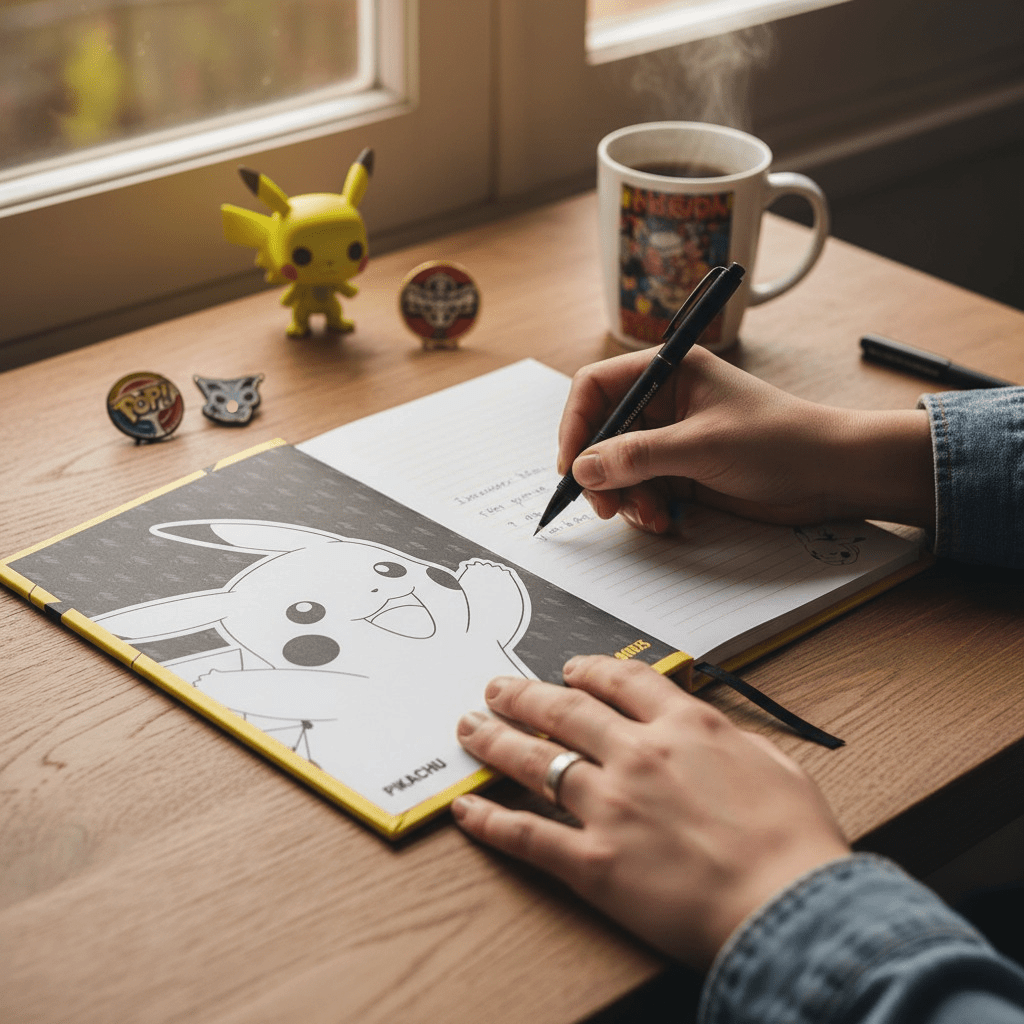 Pokémon Pikachu notitieboek met pluche kaft A5 - Fans Geek Storeproduct_type#ABYstyle