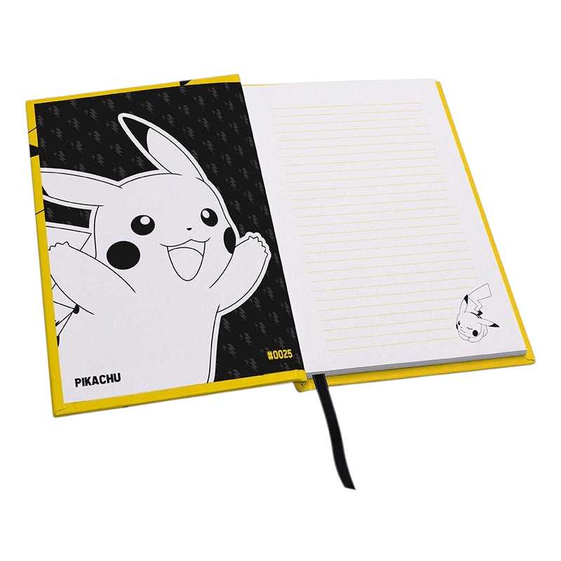 Pokémon Pikachu notitieboek met pluche kaft A5 - Fans Geek Storeproduct_type#ABYstyle