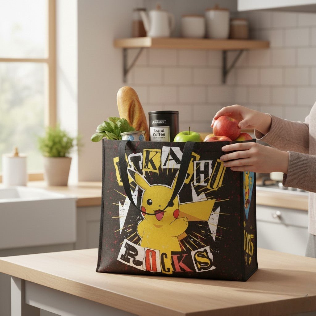 Pokémon: Pikachu Rocks Shopping Bag | Konix - Fans Geek Storeproduct_typeKonix