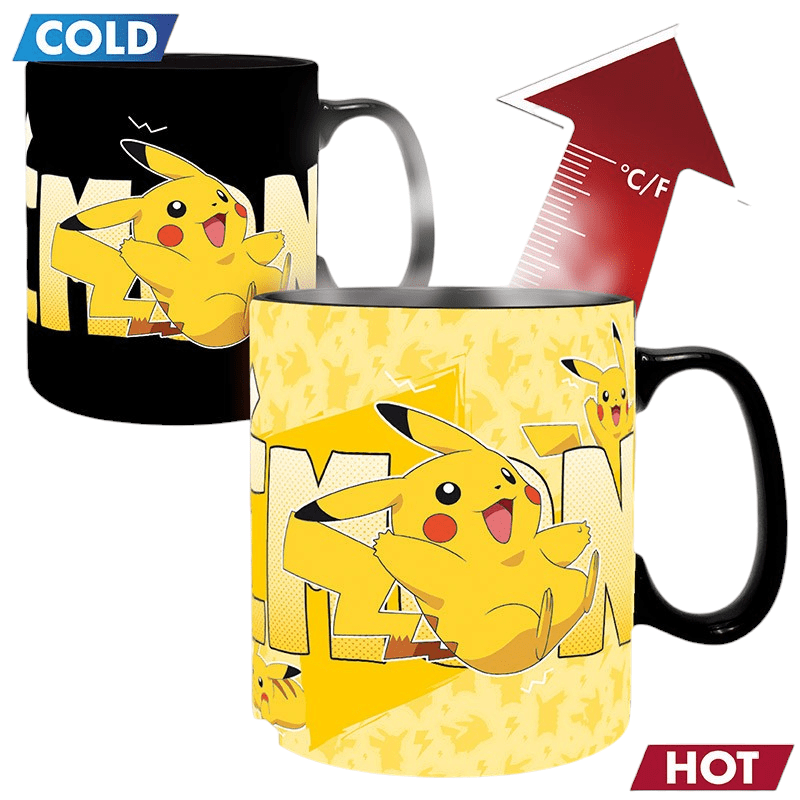 Pokémon Pikachu warmtegevoelige mok 460 ml - Fans Geek Storeproduct_type#ABYstyle