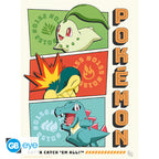 Pokémon Poster Portfolio Starters GB eye 21x29.7cm