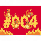 POKEMON - Postcards - Gen 1 starters - Fans Geek Store