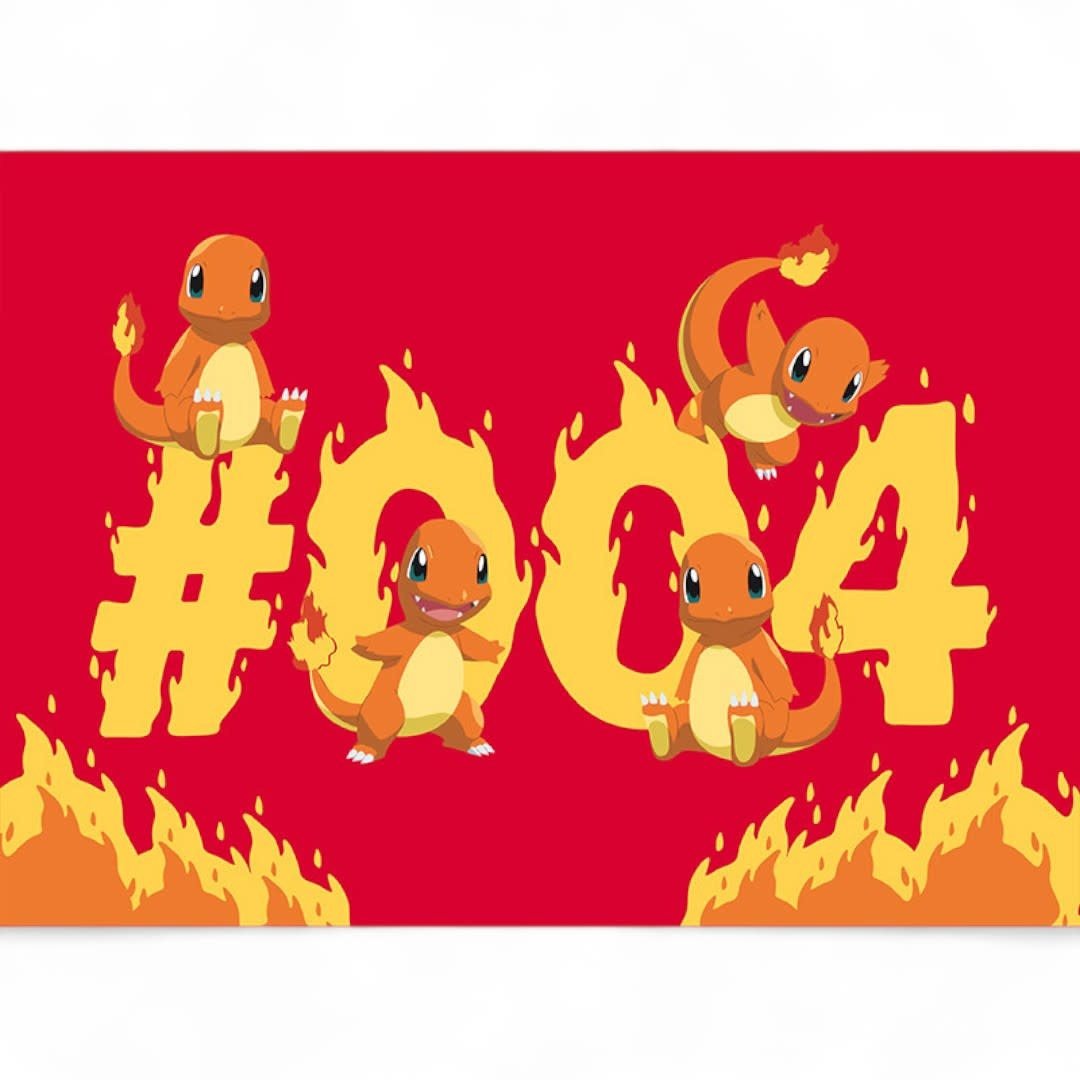 POKEMON - Postcards - Gen 1 starters - Fans Geek Store