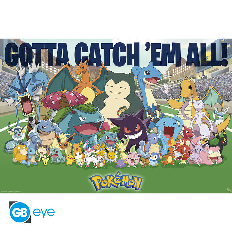 Pokémon Poster All Time Favorites GB eye 91.5x61cm