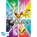 Pokémon Poster Eevee Evolution GB eye 91.5x61cm