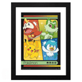 Pokémon Scarlet & Violet-ingelijste poster met Paldea-starters - Fans Geek Storeproduct_type#ABYstyle