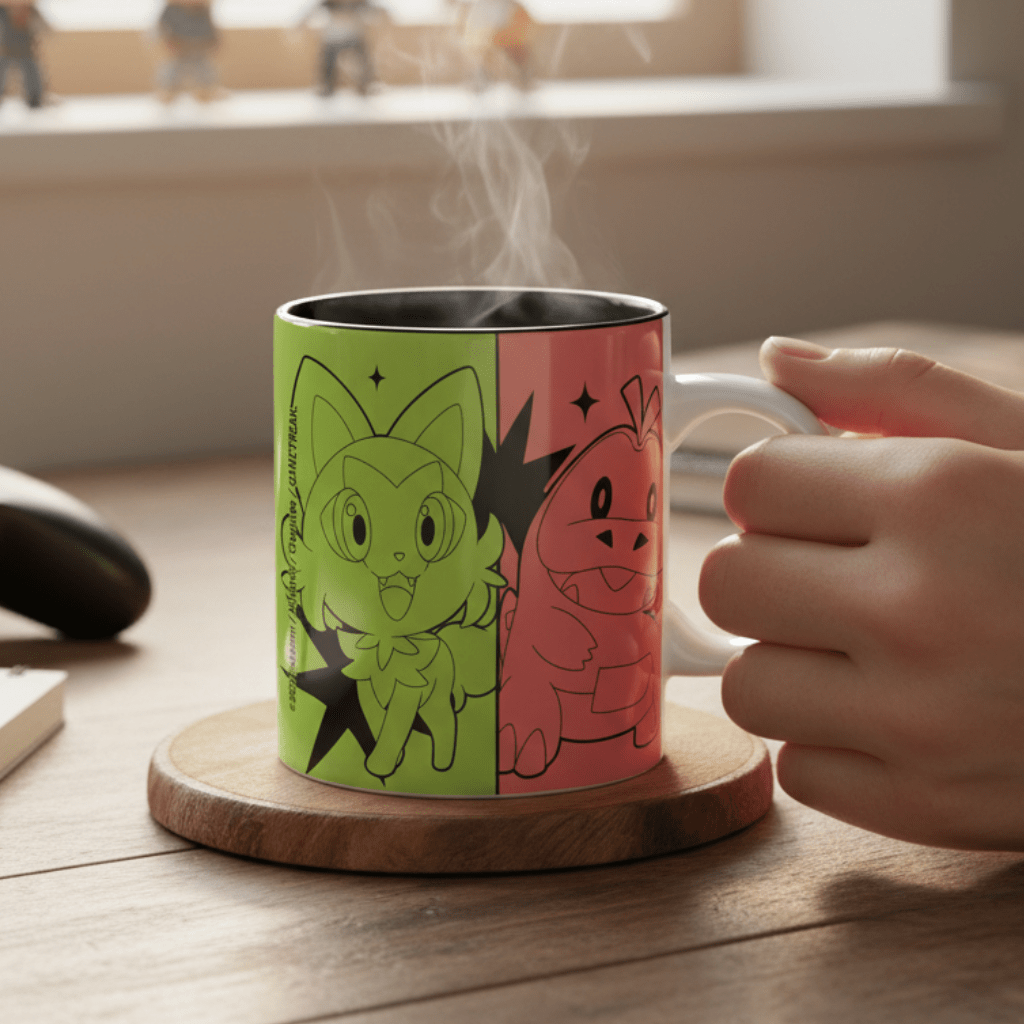 Pokémon Scarlet & Violet-mok met Pikachu en Paldea-starters - Fans Geek Storeproduct_type#ABYstyle
