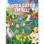 POKEMON - Set 2 Posters Chibi 52x38 - Environments - Fans Geek Store