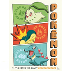 Pokémon Starters posterportfolio met 9 A4-posters - Fans Geek Storeproduct_type#GB eye