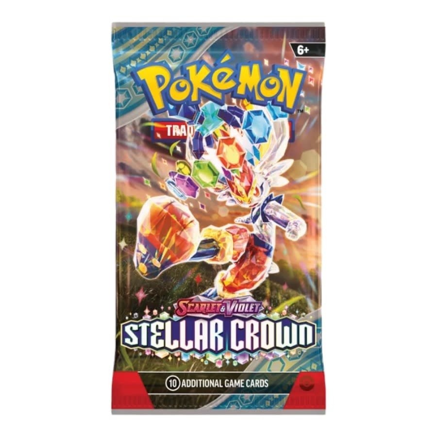Pokémon SV7 Stellar Crown Booster Display PRICE FOR 1 PIECE ENG - Fans Geek Store