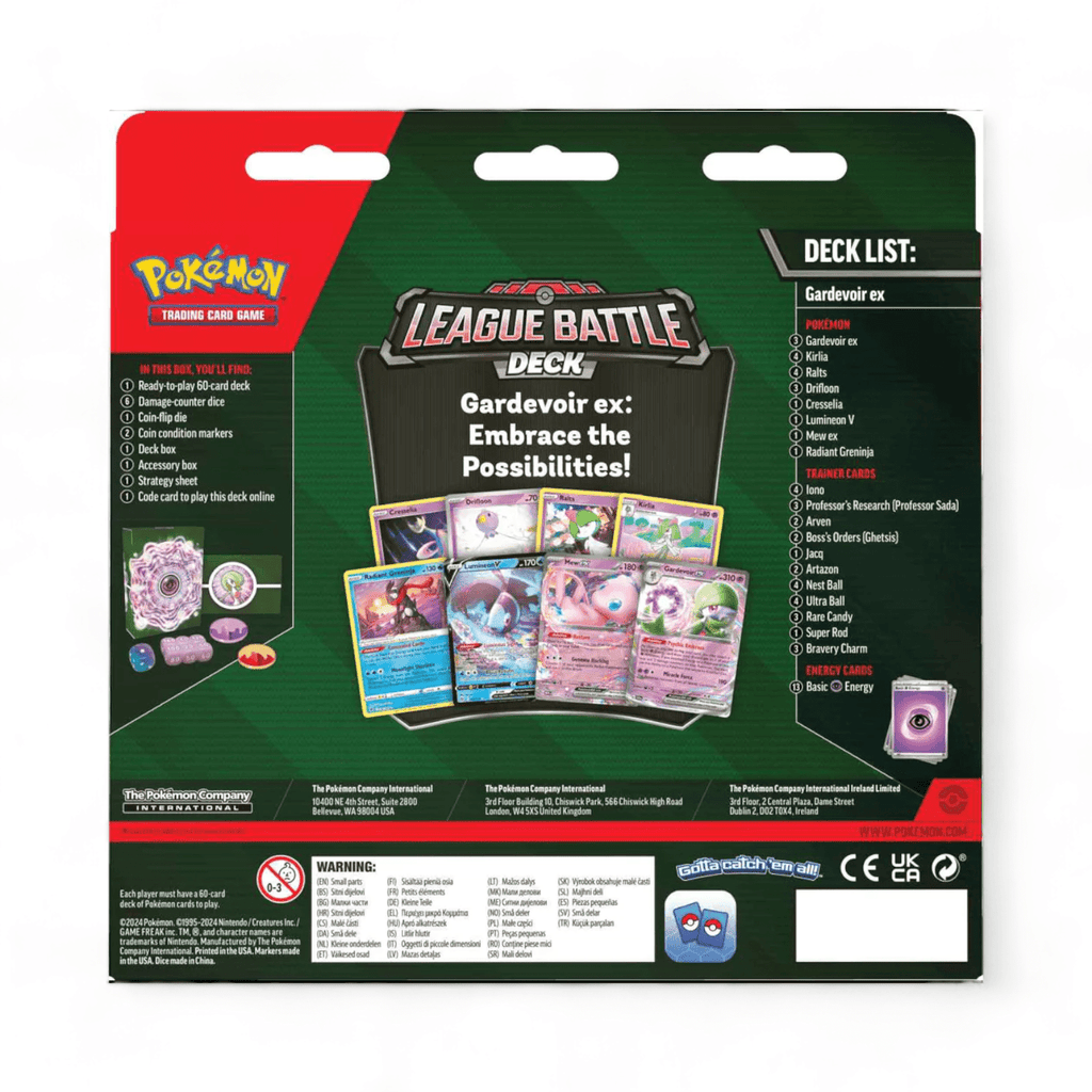 Pokémon TCG Battle Decks - Gardevoir EX *English Version* - Fans Geek Store