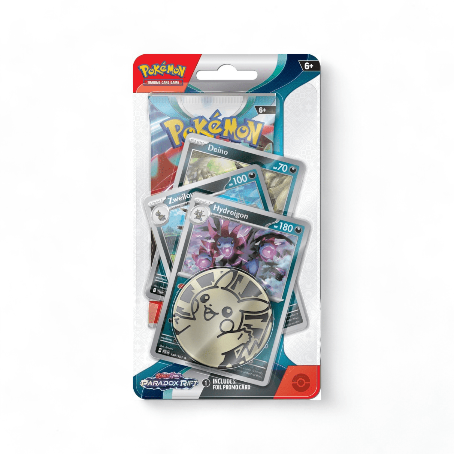 Pokémon TCG Scarlet & Violet: Paradox Rift Premium Checklane Blister *English Version* - Fans Geek Store